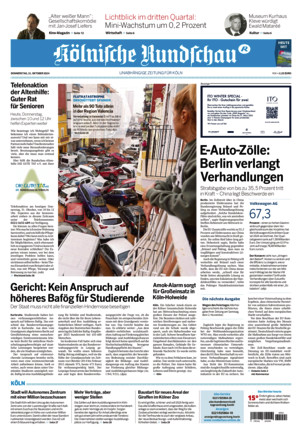 Kölnische Rundschau - ePaper