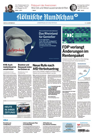 Kölnische Rundschau - ePaper