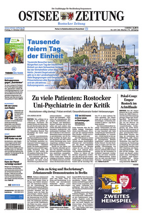 Ostsee-Zeitung - ePaper