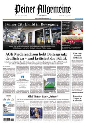 Peiner Allgemeine Zeitung