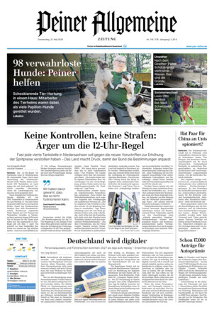 Peiner Allgemeine Zeitung