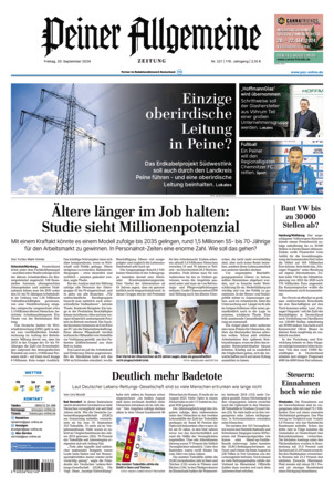 Peiner Allgemeine Zeitung - ePaper