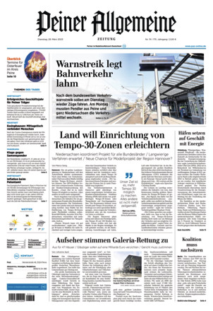 Peiner Allgemeine Zeitung - ePaper;