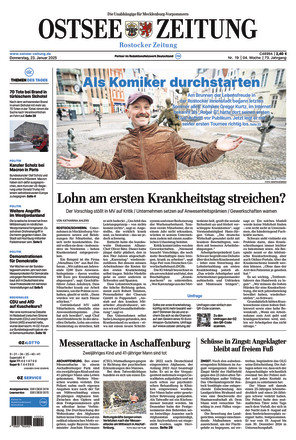 Ostsee-Zeitung - ePaper