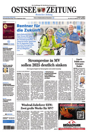 Ostsee-Zeitung - ePaper