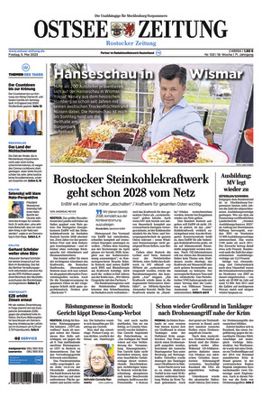 Ostsee-Zeitung vom 05.05.2023 – als ePaper im iKiosk lesen