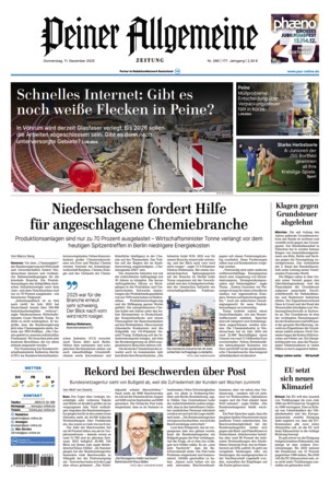 Peiner Allgemeine Zeitung