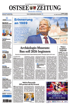 Ostsee-Zeitung - ePaper