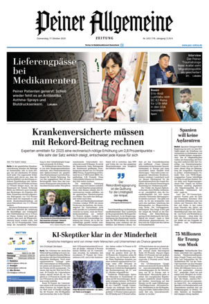 Peiner Allgemeine Zeitung - ePaper