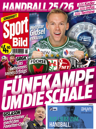 SPORT BILD Sonderheft Handball Bundesliga