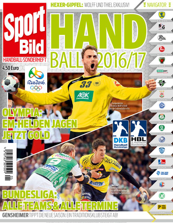 SPORT BILD Sonderheft Handball Bundesliga