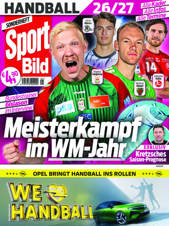 SPORT BILD Sonderheft Handball Bundesliga