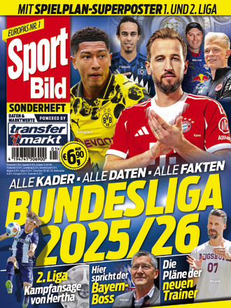 SPORT BILD Sonderheft Fussball Bundesliga