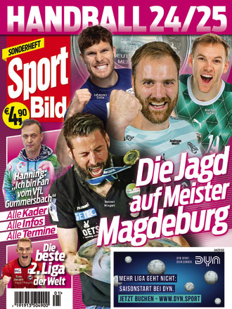 SPORT BILD Sonderheft Handball Bundesliga