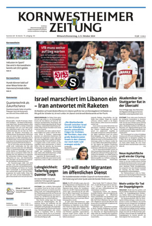 Kornwestheimer-Zeitung - ePaper