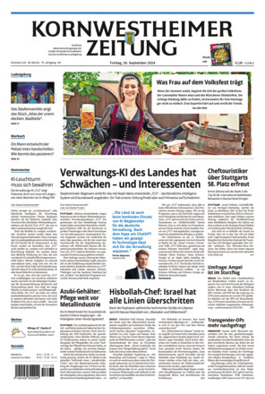 Kornwestheimer-Zeitung - ePaper