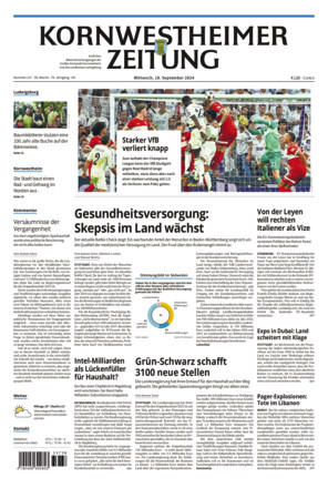 Kornwestheimer-Zeitung - ePaper