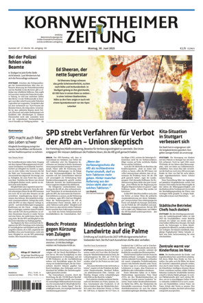 Kornwestheimer-Zeitung - ePaper