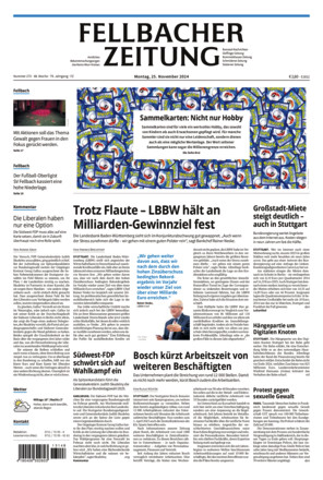 Fellbacher-Zeitung - ePaper