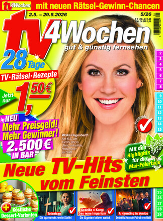 TV 4 Wochen