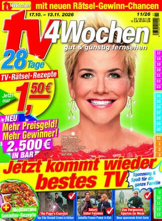 TV 4 Wochen