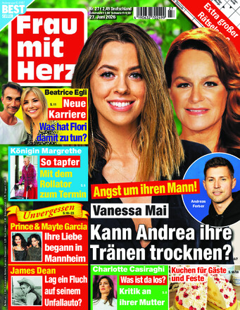 Frau mit Herz