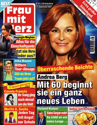 Frau mit Herz