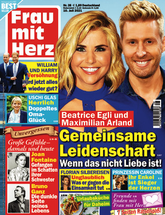 Frau mit Herz