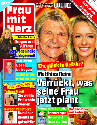 Frau mit Herz