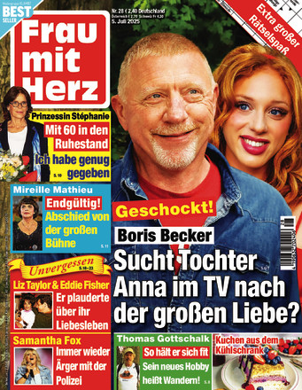 Frau mit Herz