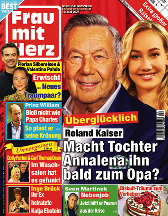 Frau mit Herz