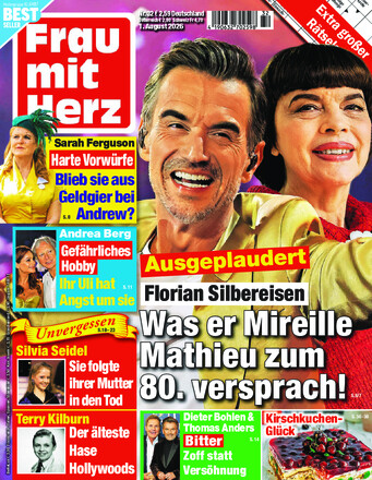 Frau mit Herz