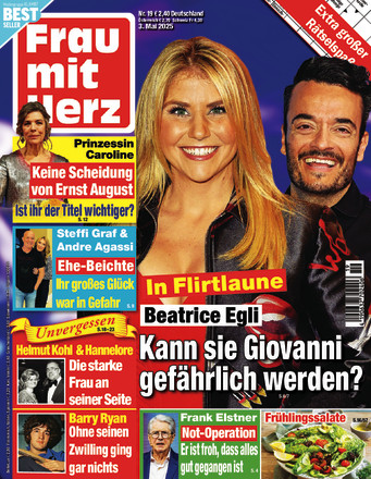 Frau mit Herz