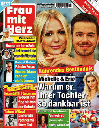 Frau mit Herz