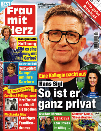 Frau mit Herz