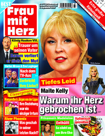 Frau mit Herz