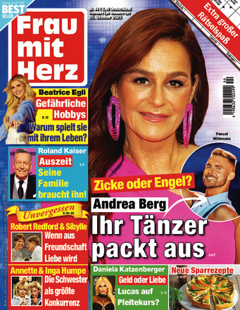 Frau mit Herz