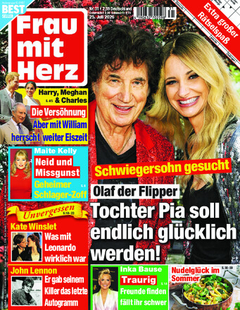 Frau mit Herz