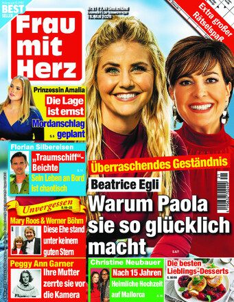 Frau mit Herz