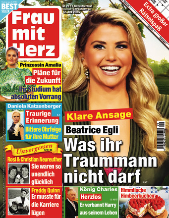 Frau mit Herz