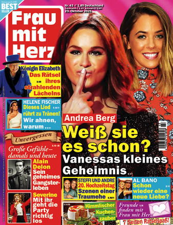 Frau mit Herz