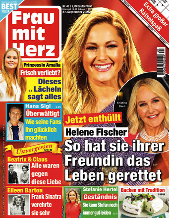 Frau mit Herz