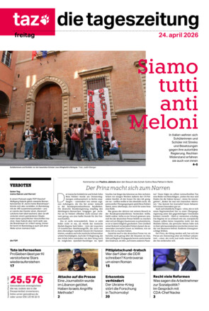 taz die tageszeitung