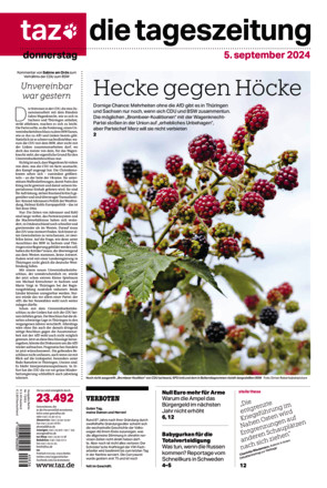 taz die tageszeitung - ePaper