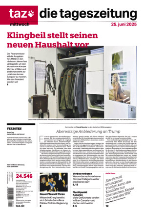 taz die tageszeitung