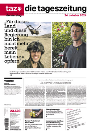 taz die tageszeitung - ePaper