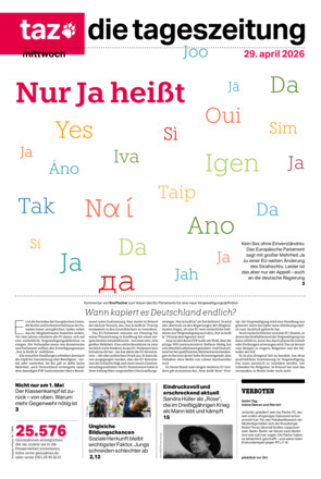 taz die tageszeitung