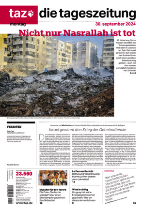 taz die tageszeitung - ePaper