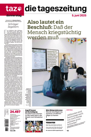 taz die tageszeitung