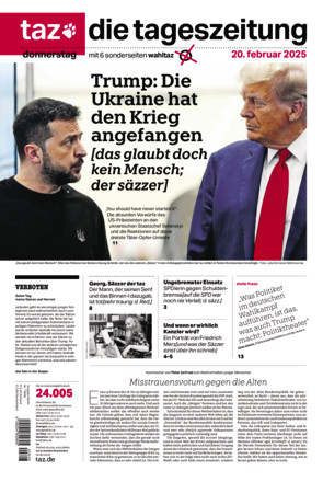 taz die tageszeitung - ePaper